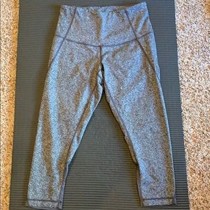 Zella Hi Rise Mesh capris
